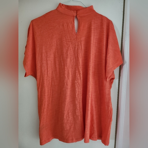 DG2 by Diane Gilman, Faux Turtle neck, button back, T-Shirt, Size xl, Pr… - Picture 6 of 6